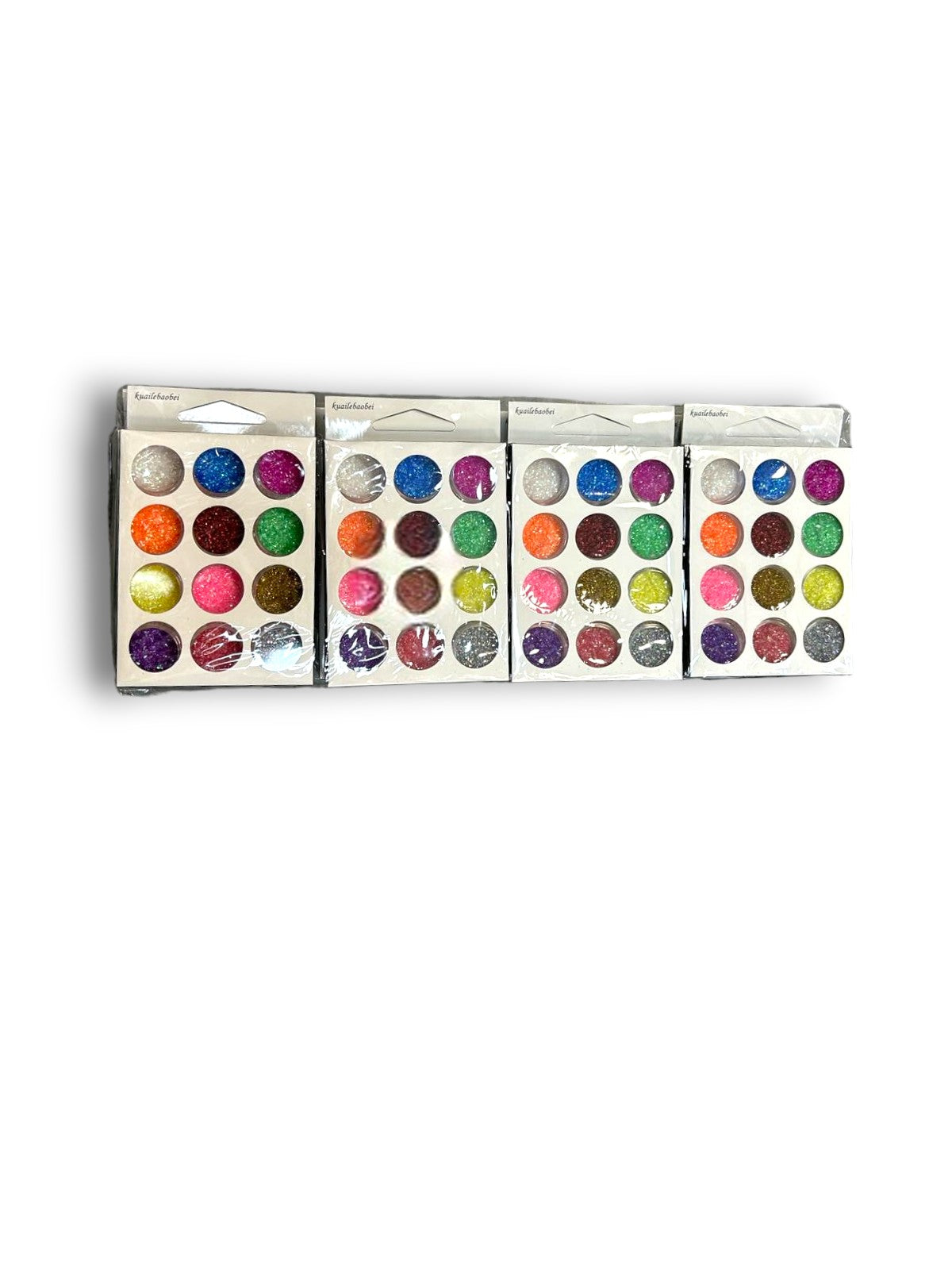 Sclipici multicolor pentru unghii 12buc/set Engros