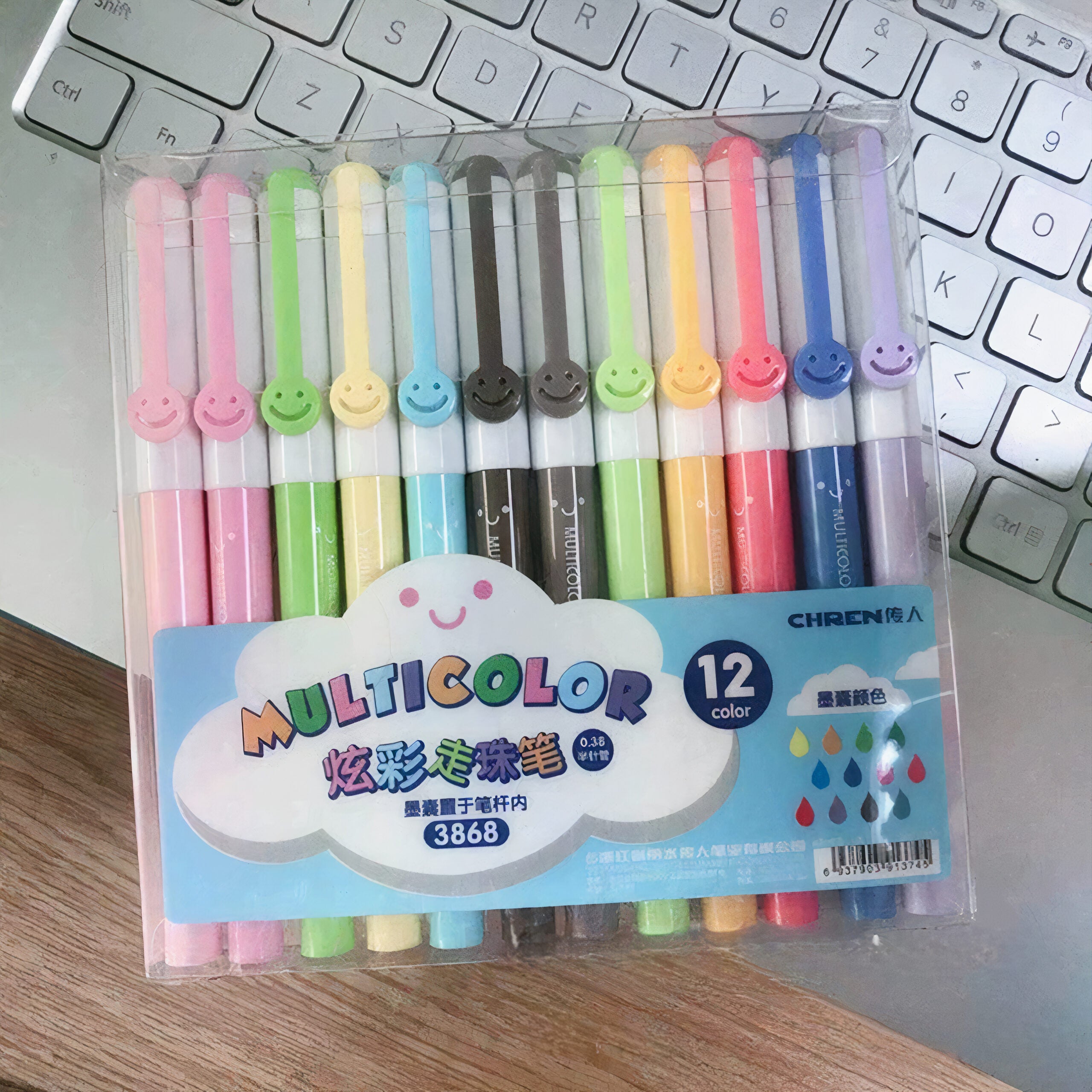 Pixuri Colorate 12/Set, Diferite Culori, 14 cm Engros