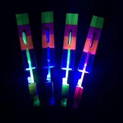 Prastie cu lumini pentru copii, diverse culori, 16 cm, 50/set engros