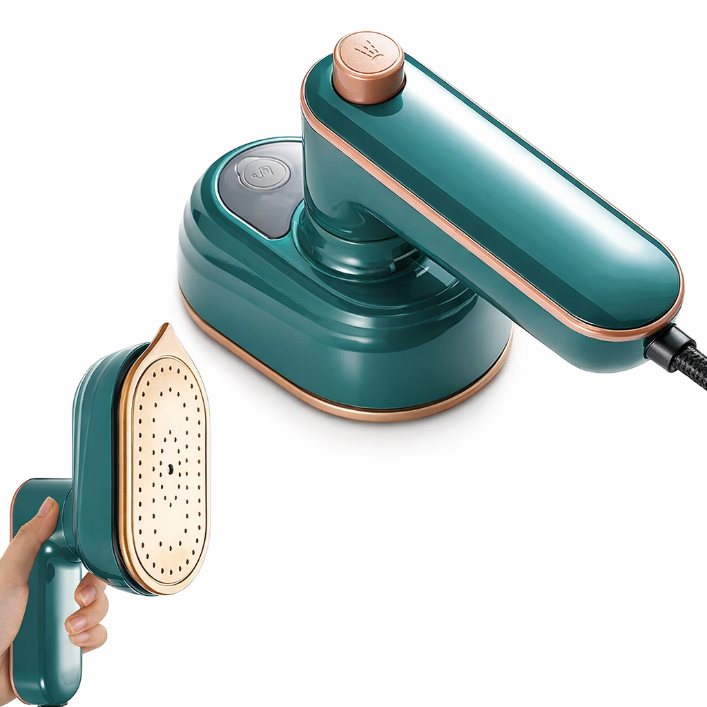 Mini Fier de Călcat Pliabil 16cm Portabil, Talpă Ceramică Engros