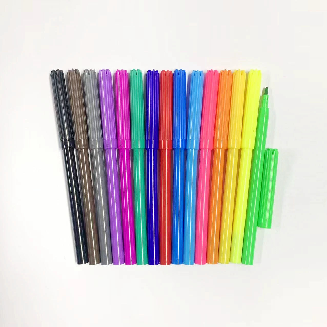Carioci 18/Set, Diferite Culori, 13 cm Engros