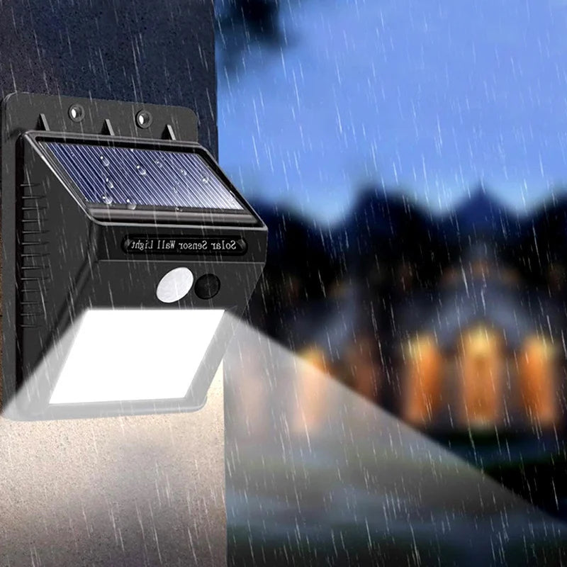 Lampa Solara Led cu Senzor de Miscare, 12x9cm de Perete Engros