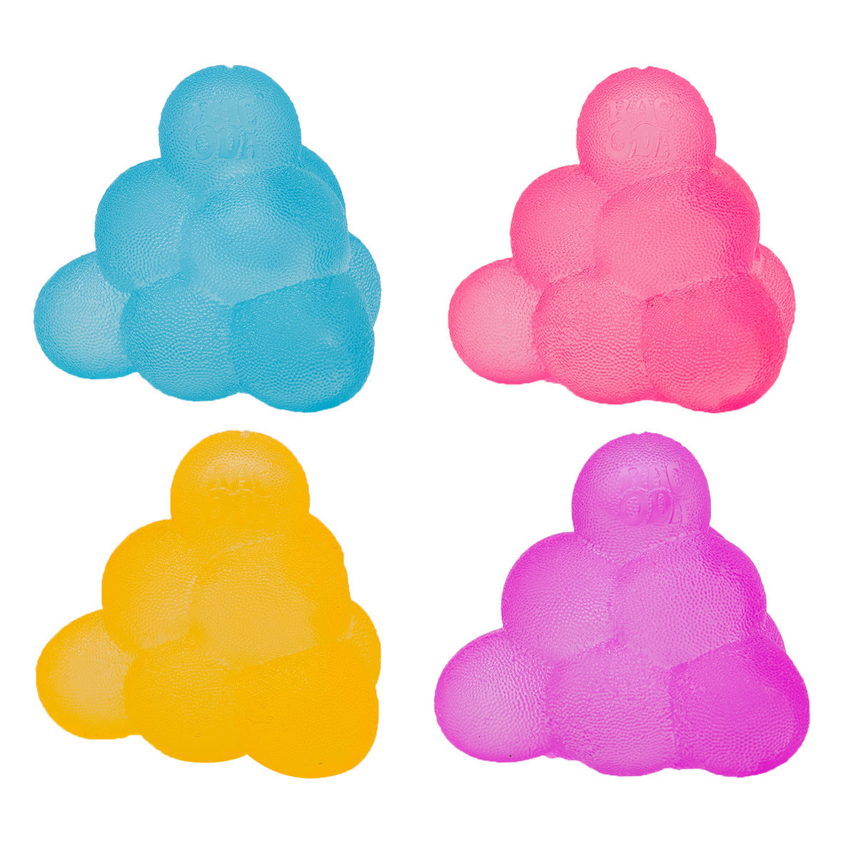 Jucărie Squishy, Model Triangular Cube Maltose 7x7cm, Pyramid Bubble, Anti-Stres, Diferite Culori Engros