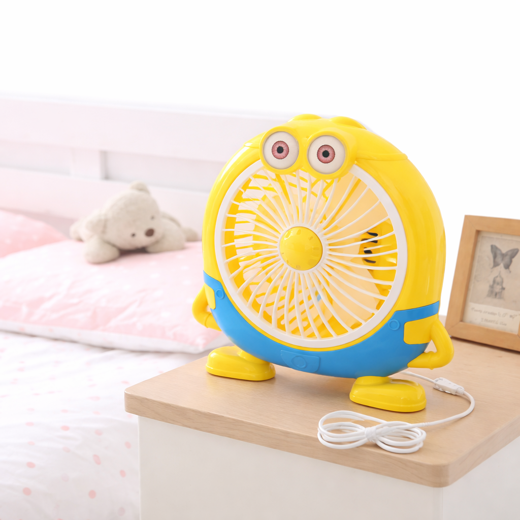 Ventilator Electric 27x25cm, Portabil, Model Minion, din Plastic Engros
