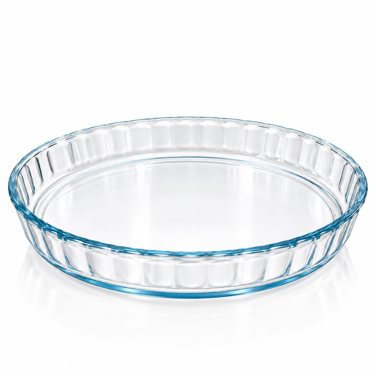 Vas Termorezistent Yena Mijotex 1.5L, Rotund, 26.5x3.6cm din Sticla Transparenta Engros