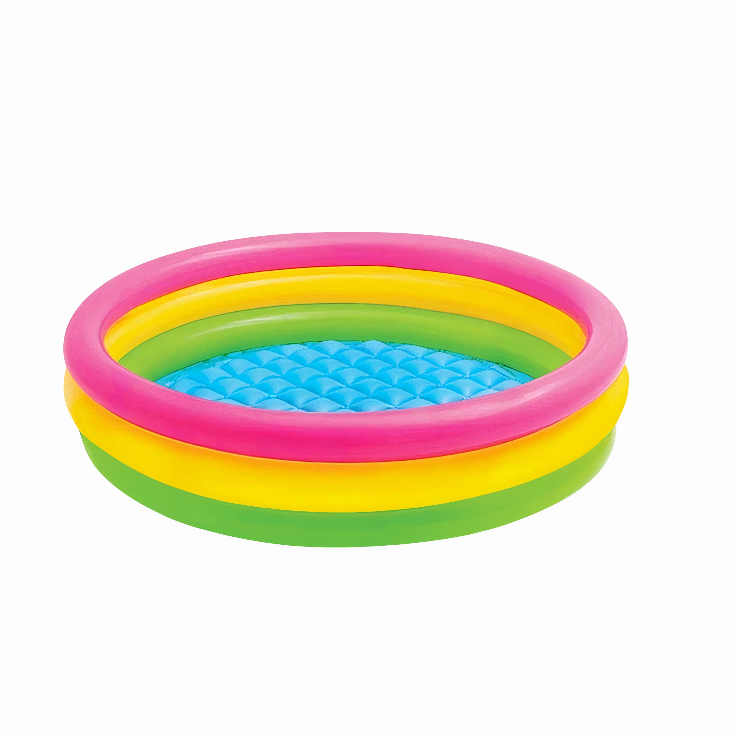 Piscina Gonflabila pentru Copii 61x25cm, cu Podea Gonflabila Multicolora Engros