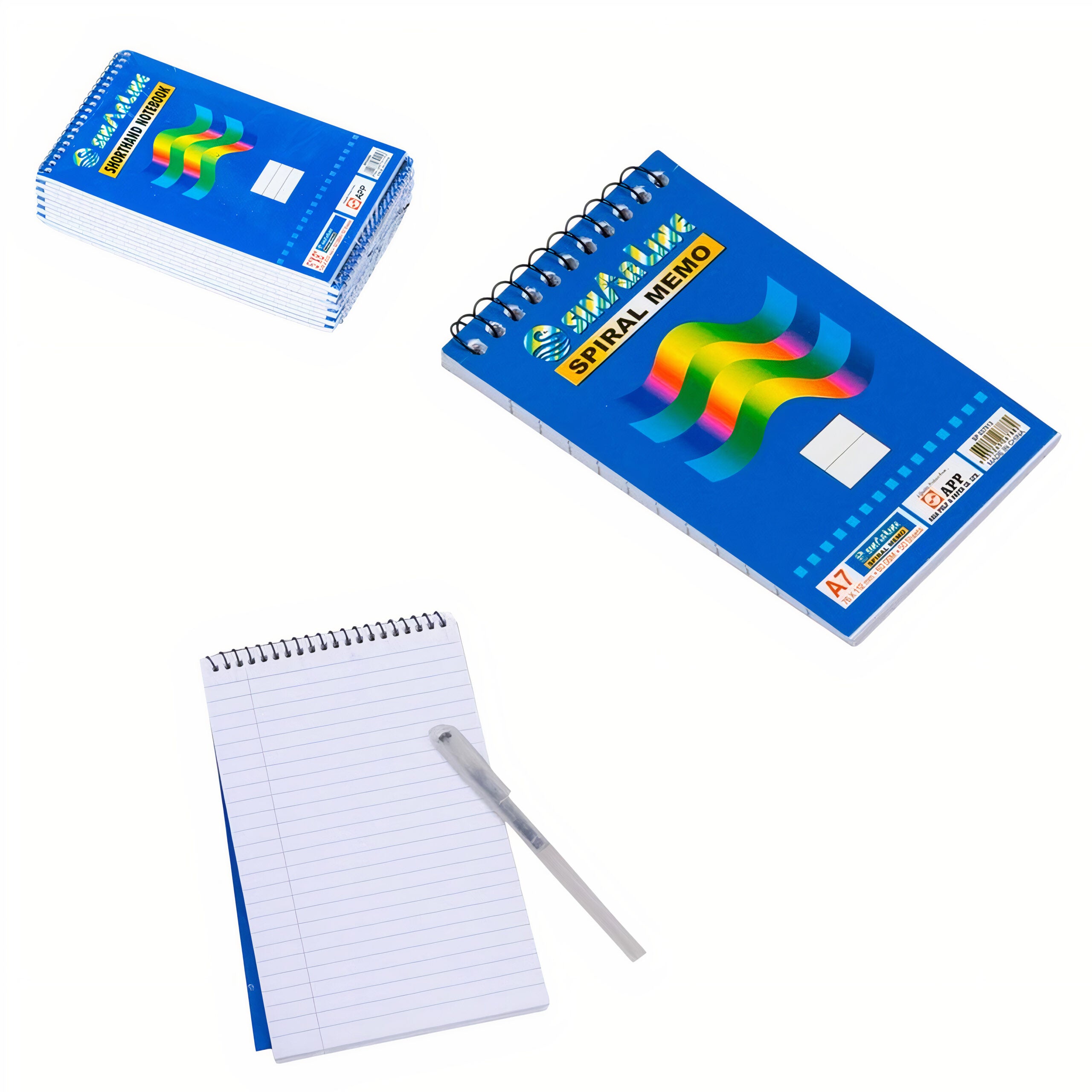 Carnetel 12/set cu Spirala A7, Dictando Notebook Engros