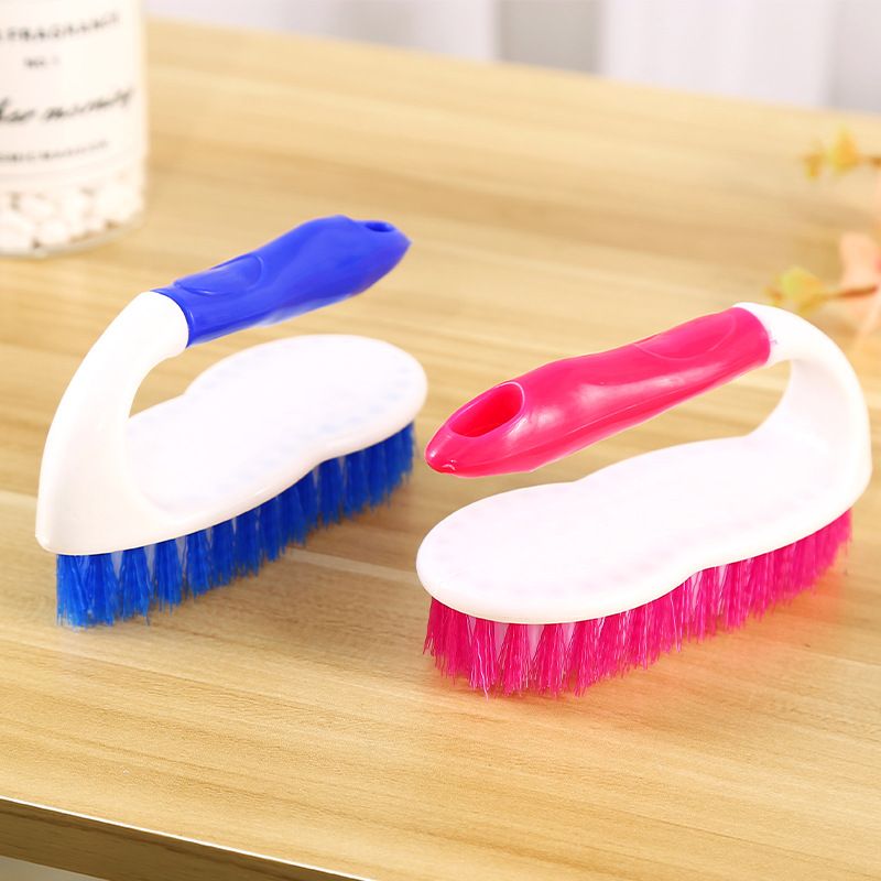 Perie de Curățare Manuală 13cm, Mâner 15cm Diferite Culori Engros