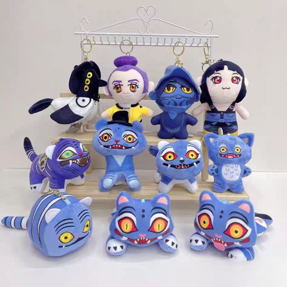 Jucarie de Plus 6/set KPOP Demon Hunters, 25cm Random BlindBox Engros