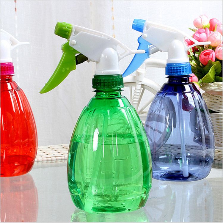 Pulverizator Transparent Multifunctional 3/set, din Plastic 500ml, Diferite Culori Engros