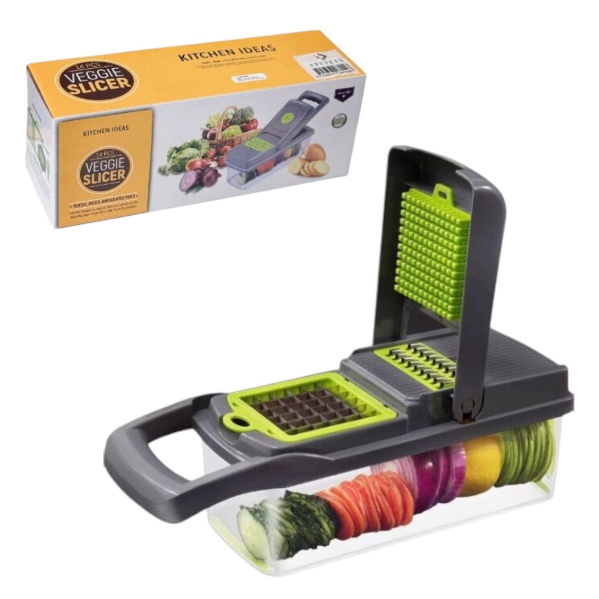 Razatoare Multifunctionala cu 14 Accesorii, din Plastic Engros