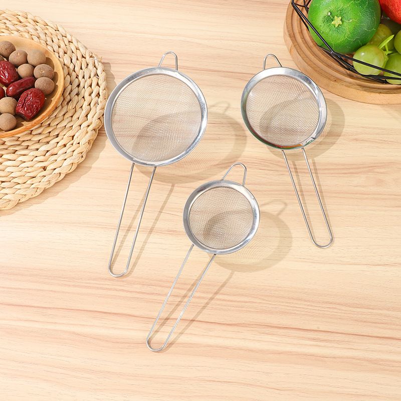 Strecurătoare de Bucătărie 3/set, din Inox 23x10cm, Diferite Dimensiuni Engros