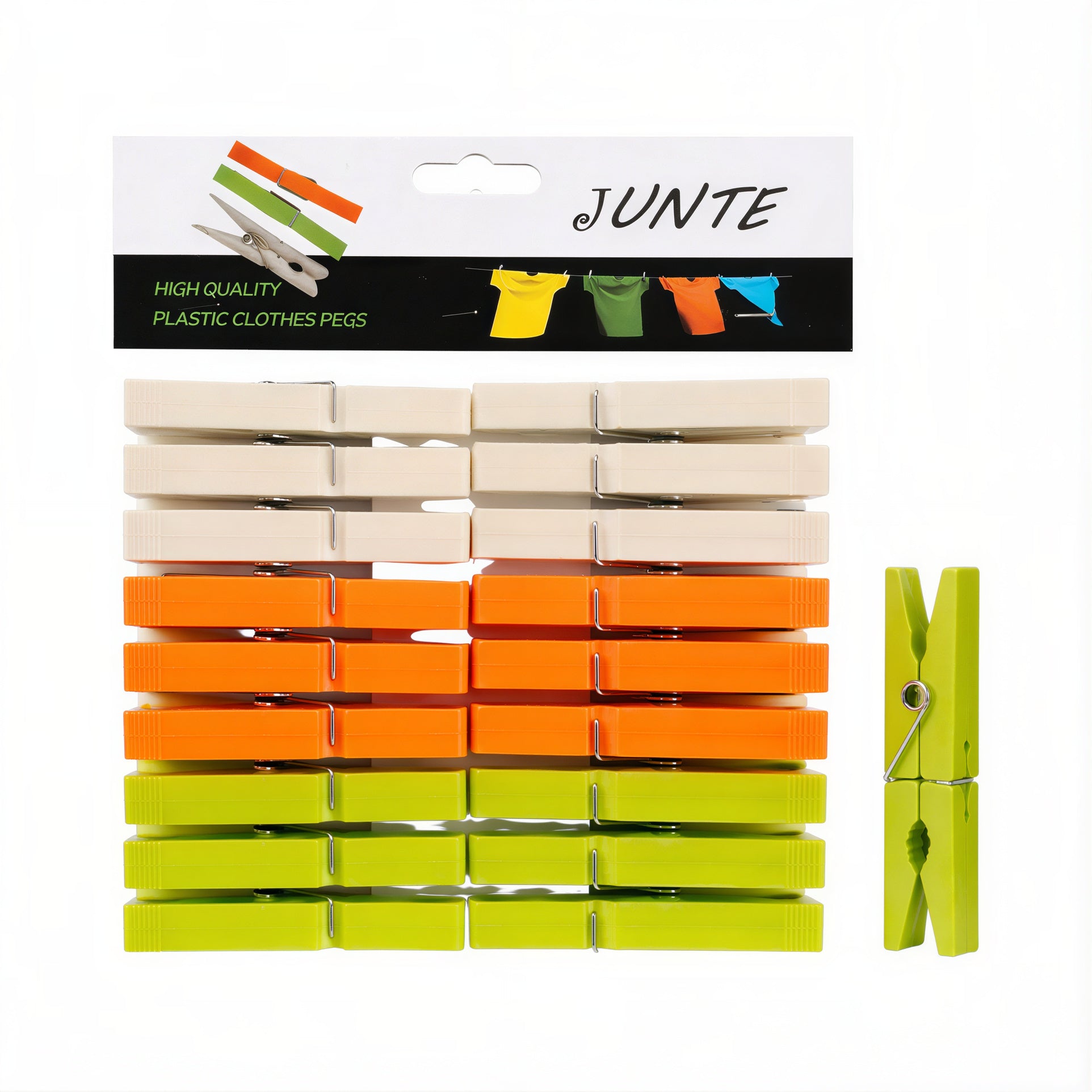 Carlige 12/set din Plastic, Diferite Culori Engros