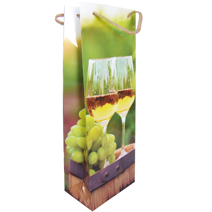 Pungi de Cadou pentru Sticla 35x14 cm Diverse Modele 12/set Engros