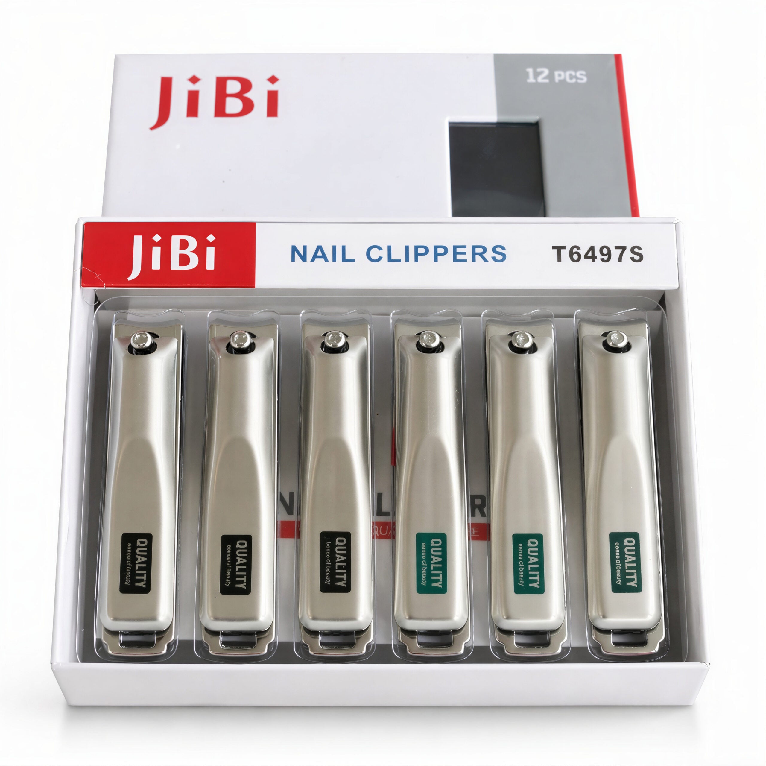 Unghieră 12/set cu Pilă Integrată, din Oțel Inoxidabil Engros