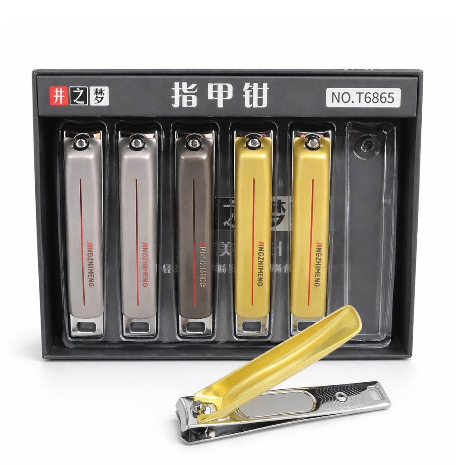 Unghieră 12/set din Oțel Inoxidabil, Diferite Culori Engros