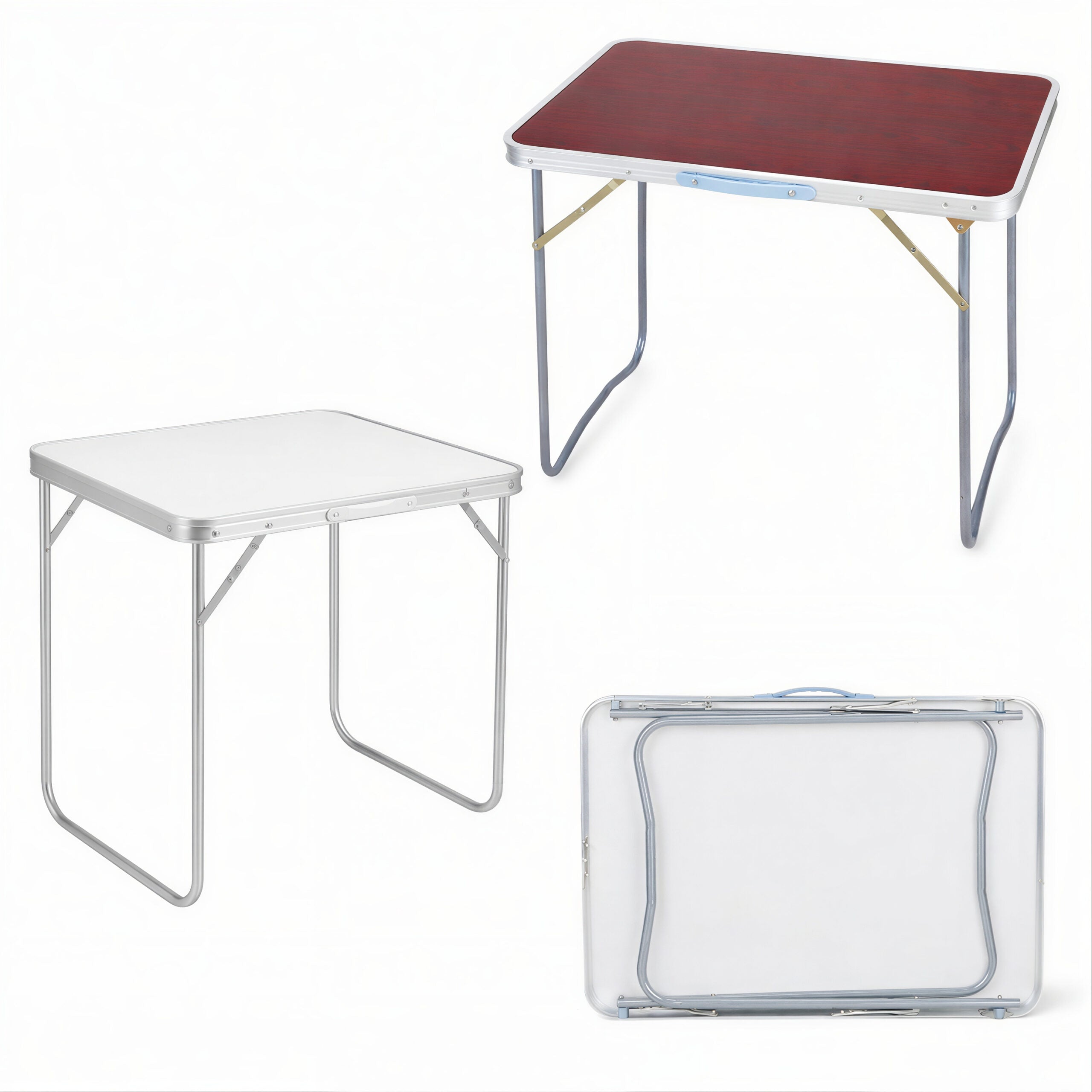Masă Pliabilă 50x70cm, Tip Servietă cu Mâner, Cadru Aluminiu, Portabilă, Diferite Culori Engros