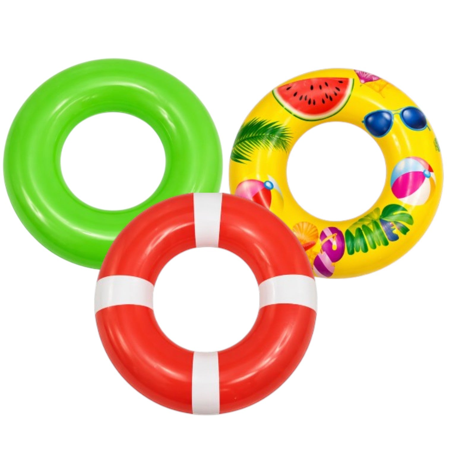 Colac Gonflabil 80cm pentru Copii, Modele Colorate Engros