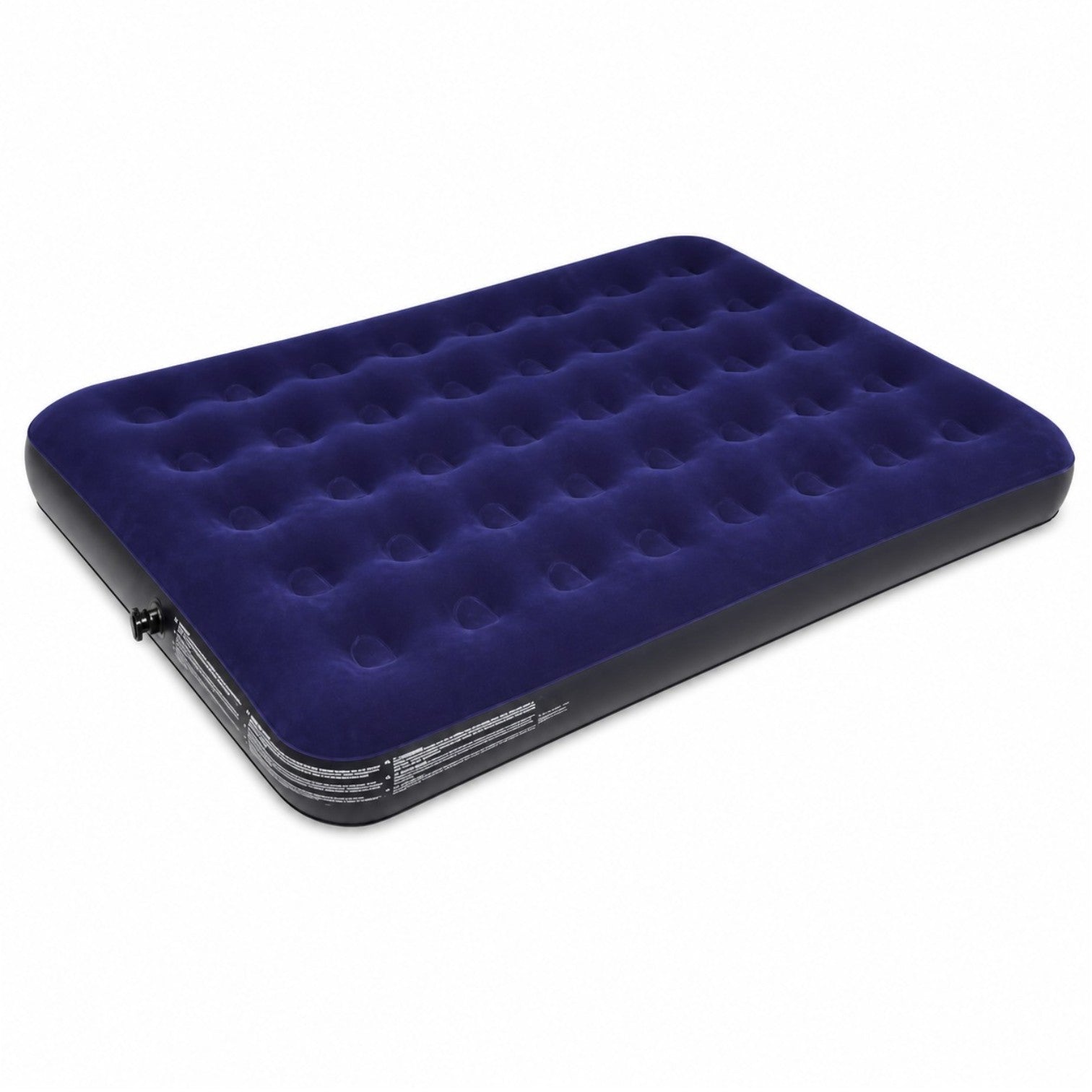 Saltea Gonflabila 191x137x22cm pentru Plaja sau Camping, Suprafata din Catifea Engros
