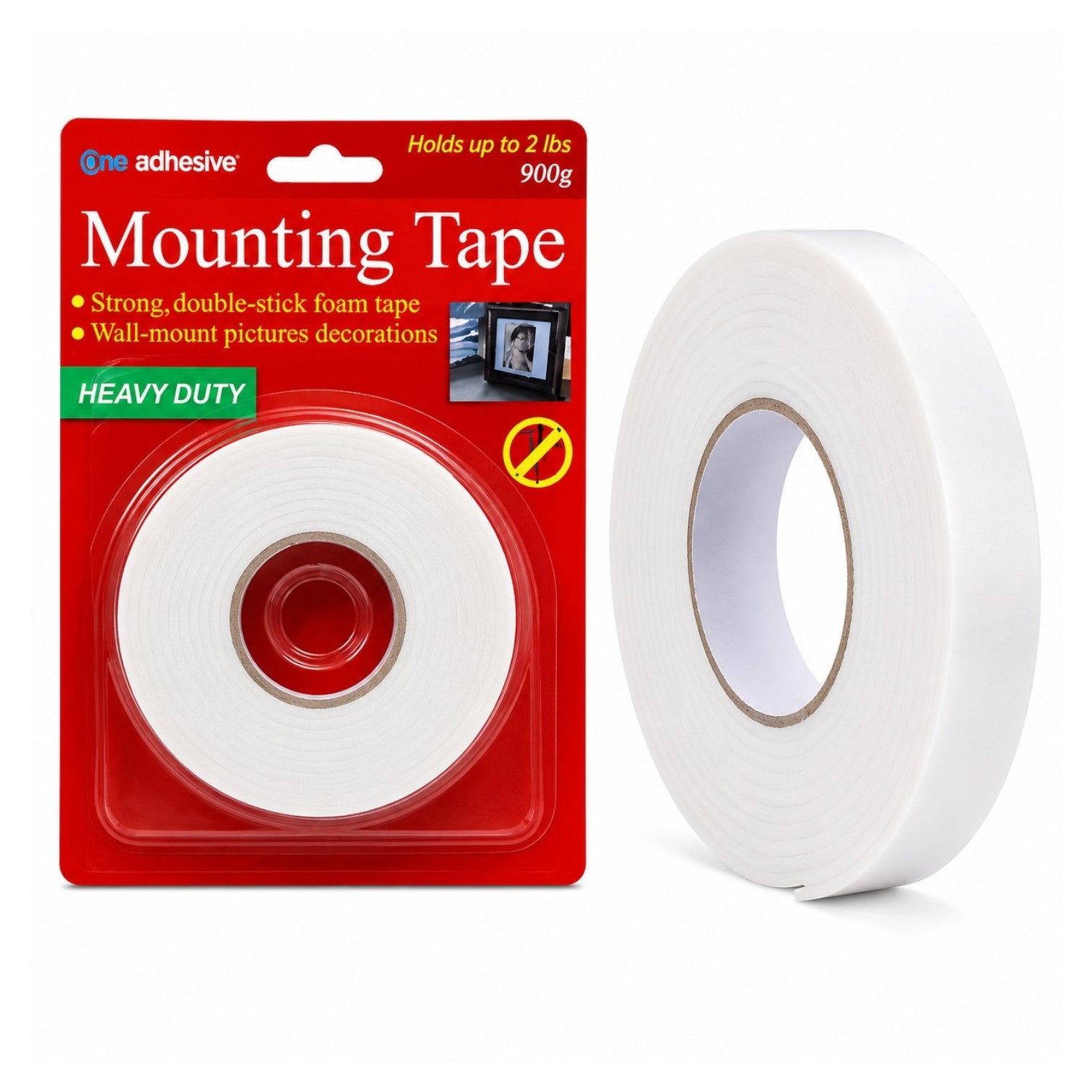 Banda Adeziva Dubla 3m x 2cm, Mentine Greutatea 900gr Engros