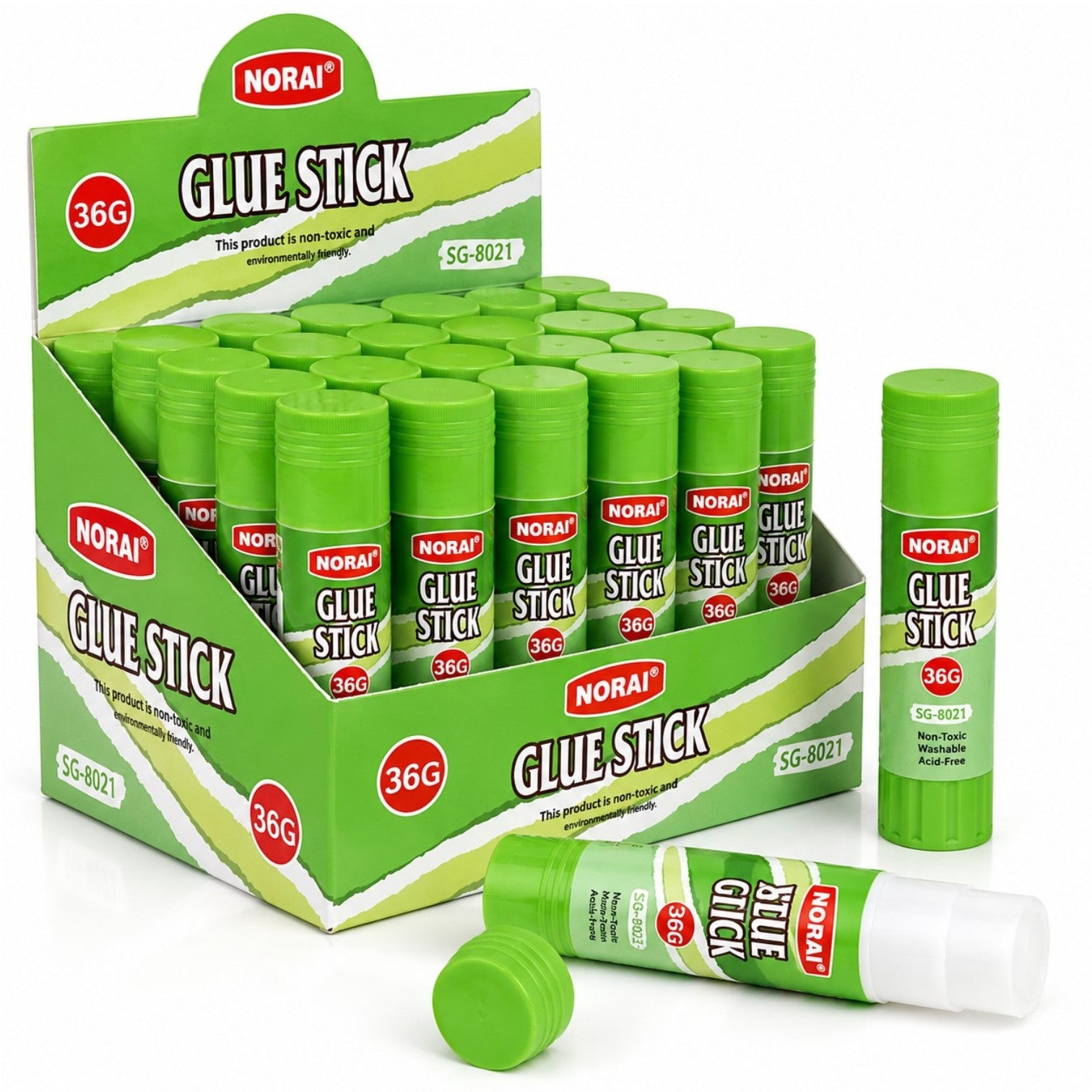 Lipici Solid 12/set, Tip Stick 36g, pentru Hârtie, Carton și Craft, Nontoxic Engros
