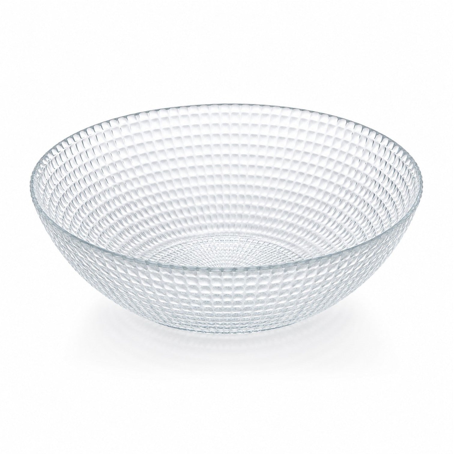 Bol din Sticlă 6/set, Model Cristal 16.5x6cm, Transparent Engros