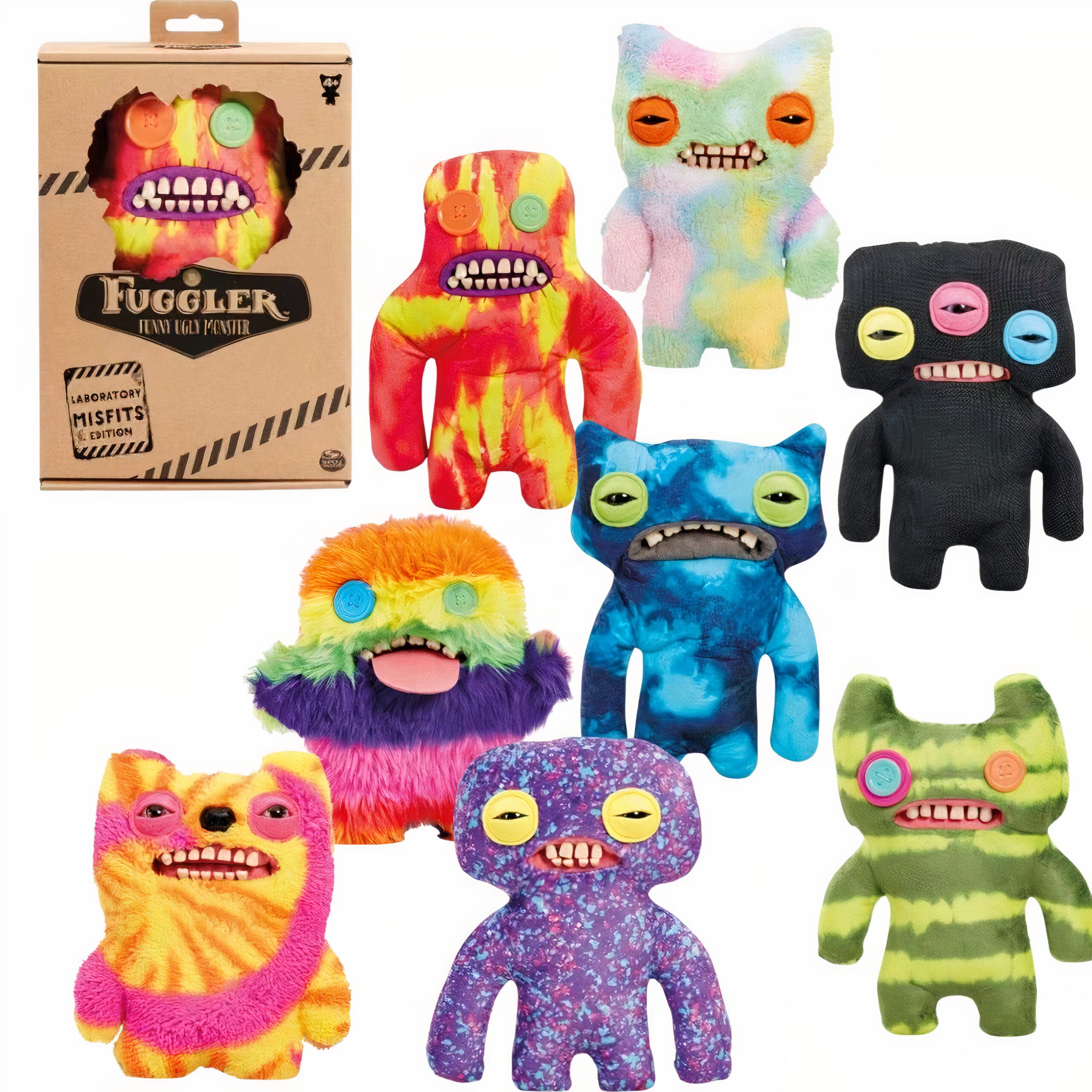 Jucarie de Plus 22cm Fuggler, in Cutie Carton Diferite Modele Engros