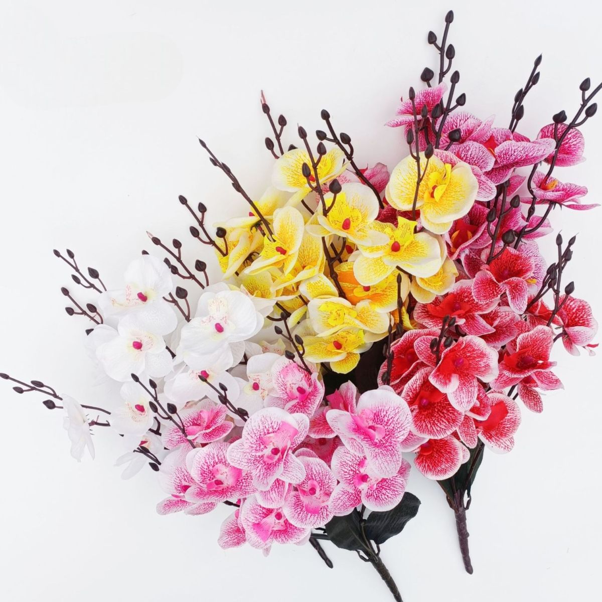 Flori Artificiale 2/set, Orhidee 40cm Diferite Culori Engros