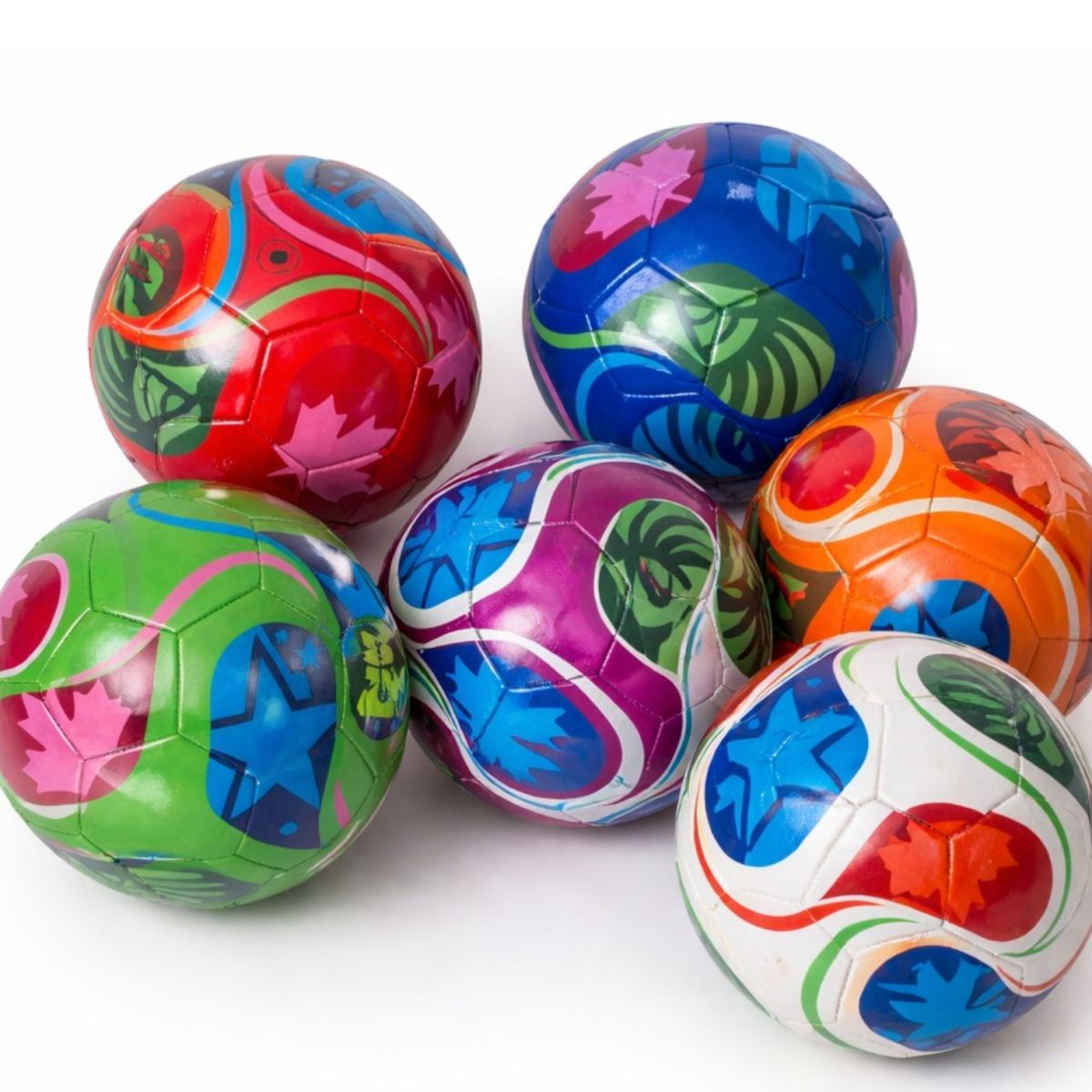 Minge de Fotbal Nr. 5, Diferite Modele Colorate Engros