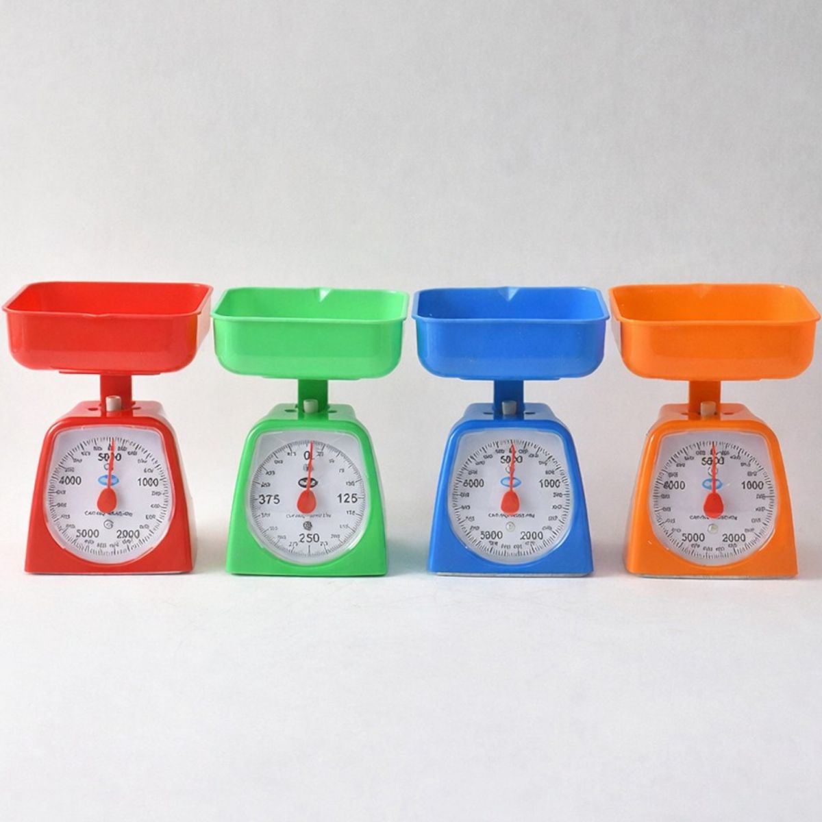 Cântar Mecanic 20x12cm de Bucătărie 5kg, cu Tavă Detașabilă 15x5cm si Afișaj Diferite Culori Engros