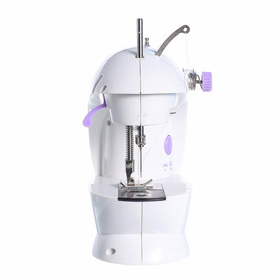 Mini Mașină de Cusut Electrică, 22.5×12×21cm cu Pedală și Alimentator, Accesorii Incluse Engros