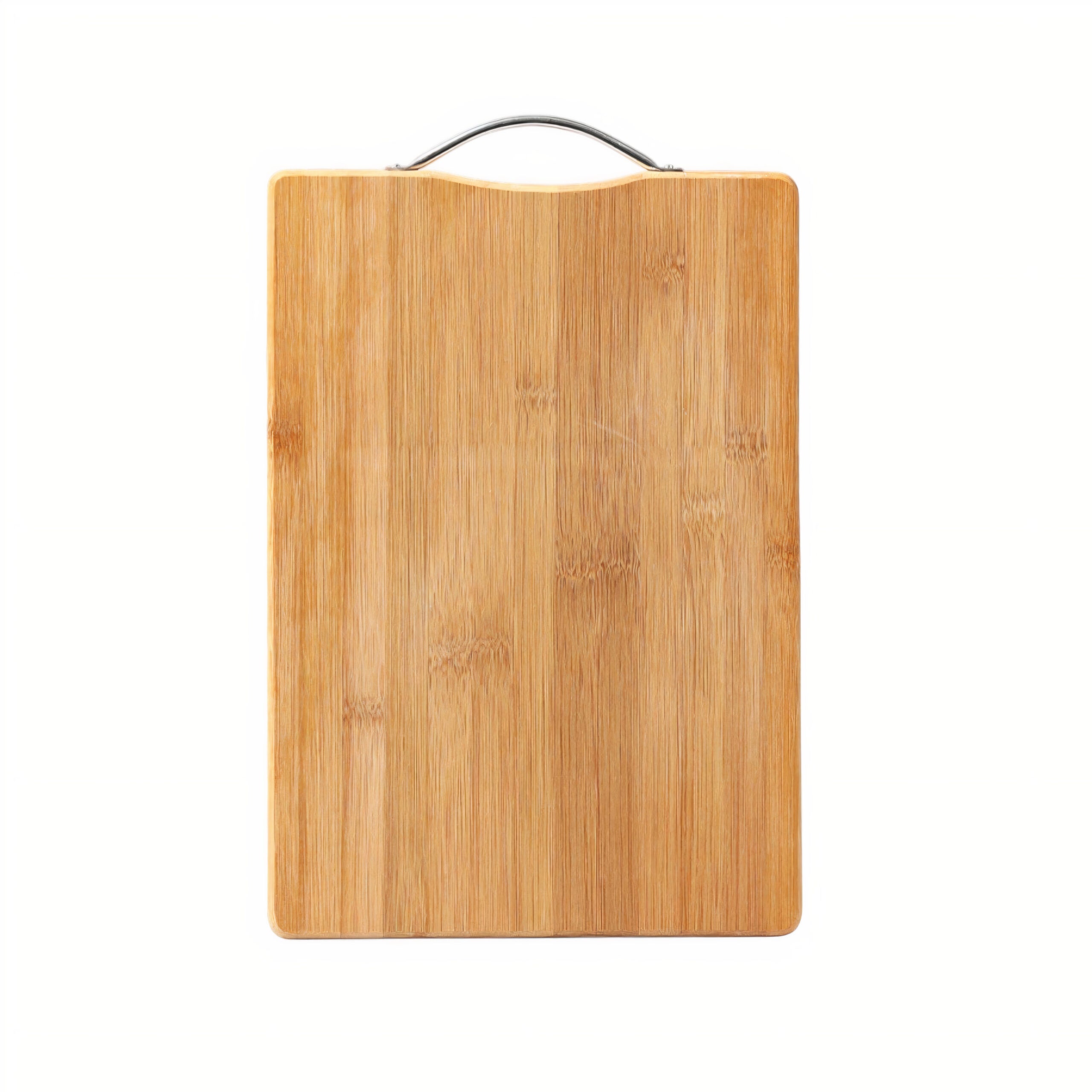 Tocător din Bambus 22x32cm cu Mâner Metalic, pentru Bucătărie Engros