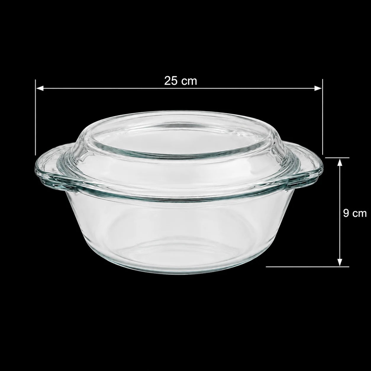 Vase Termorezistente din Sticlă pentru Cuptor, 5+1 Piese, Diferite Dimensiuni, cu Capac și Tăvi pentru Gătit Engros