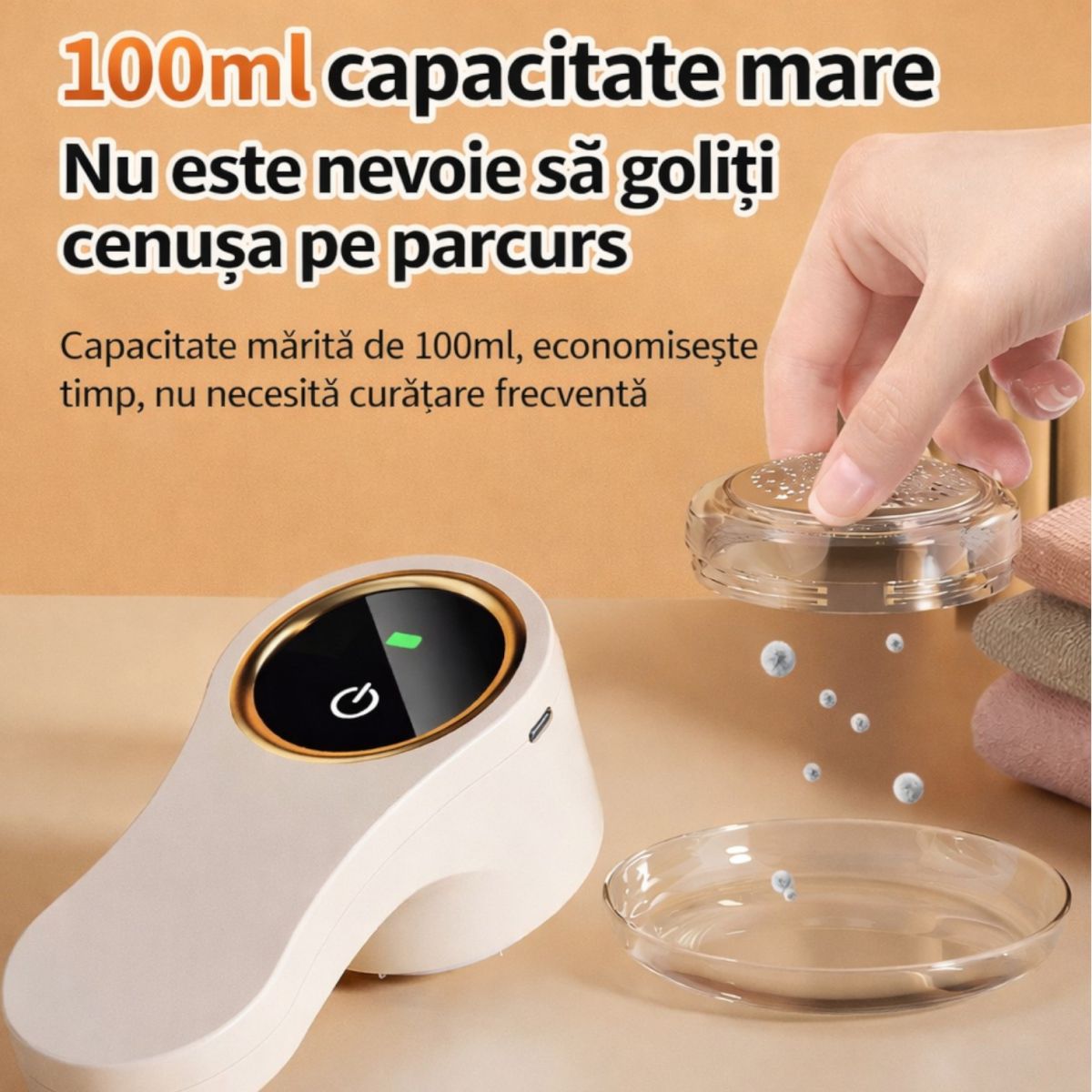 Aparat de Curățat Scame 14cm cu Afișaj Digital LED, Lame din Oțel Inoxidabil, Portabil, Diferite Culori, Reîncărcabil USB EngrosAparat de Curățat Scame 14cm cu Afișaj Digital LED, Lame din Oțel Inoxidabil, Portabil, Diferite Culori, Reîncărcabil USB Engros