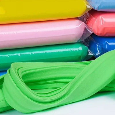 Plastelina Inteligenta, Usor de Modelat 90-100g Spuma 12/set Engros