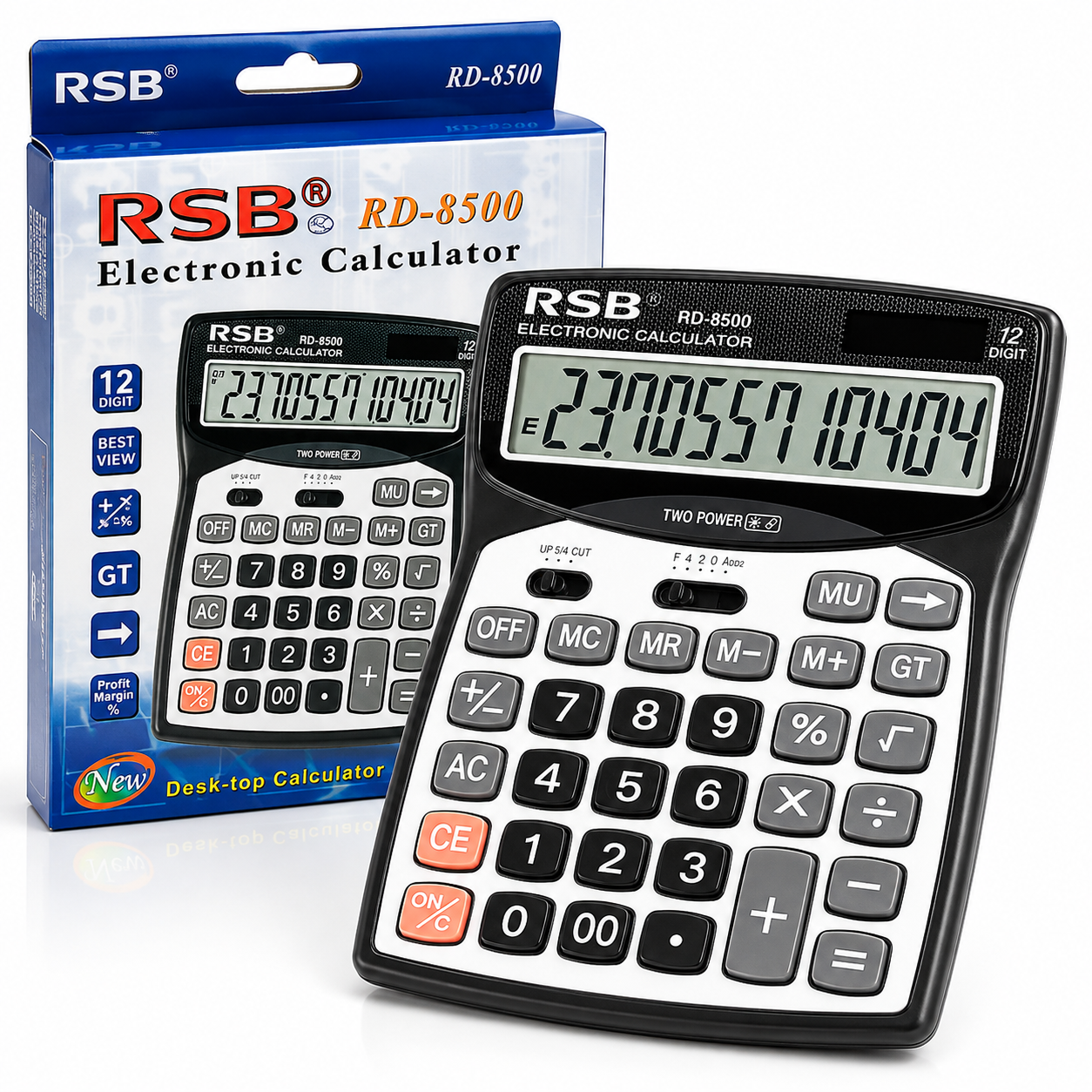 Calculator Electronic 20x15cm, RSB RD-142L 12 Cifre Engros