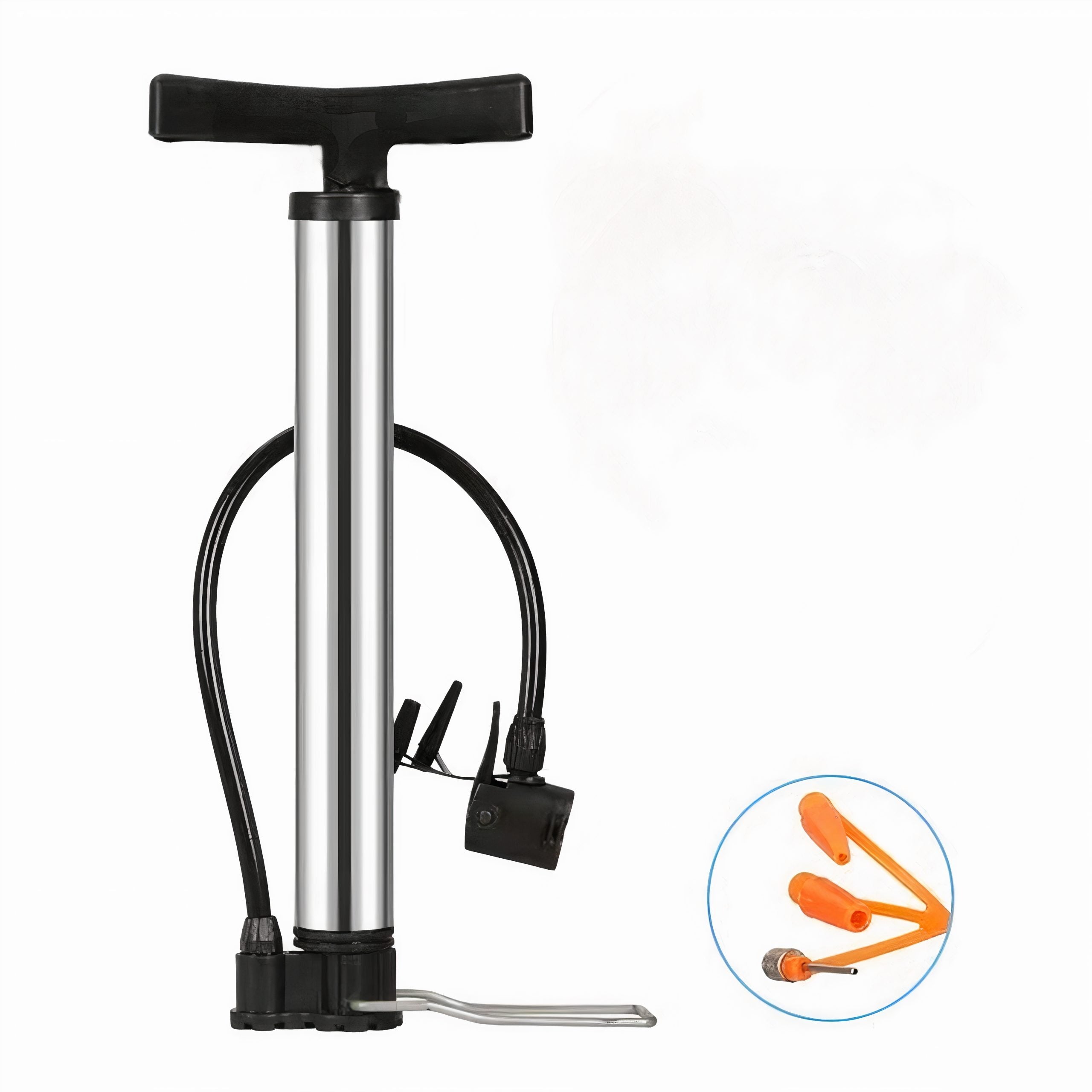 Pompa pentru Picior Metalica, 40cm Multifunctionala Engros