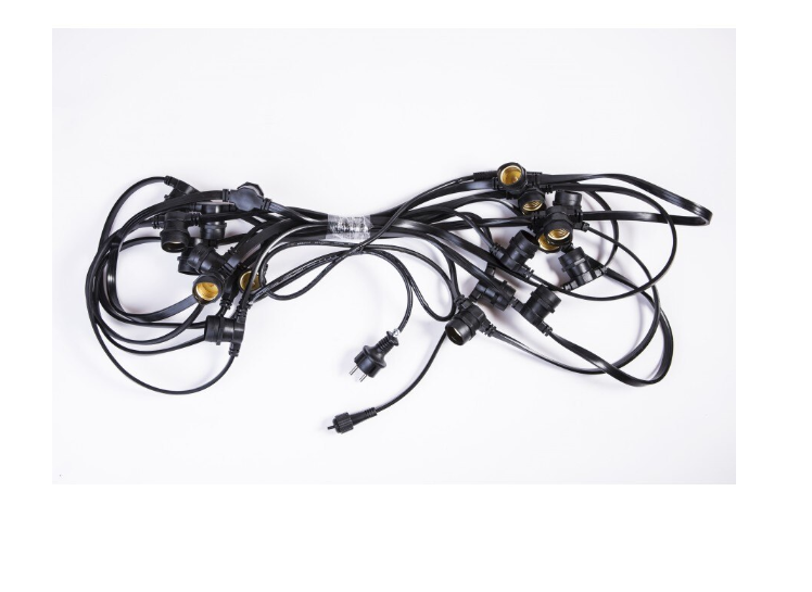 Ghirlanda luminoasa 10M cu Led cu 10 becuri  ,lumina alb cald Engros