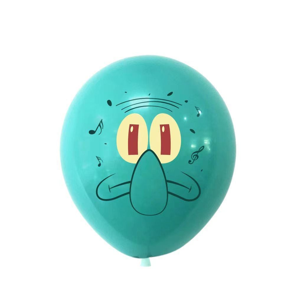 Baloane din Latex, 12/Tipla Model Sponge Bob, 30cm 12/set Engros