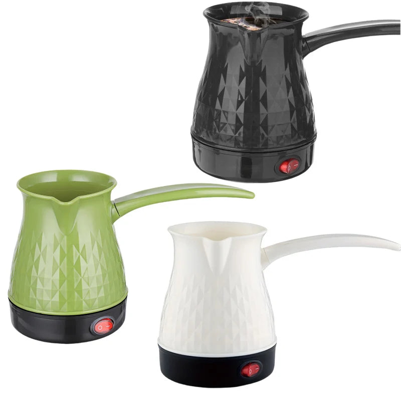 Cafetiera Electrica Silver 450ml 500W, 12.5x10x8cm, Ibric Electric, Diferite Culori Engros