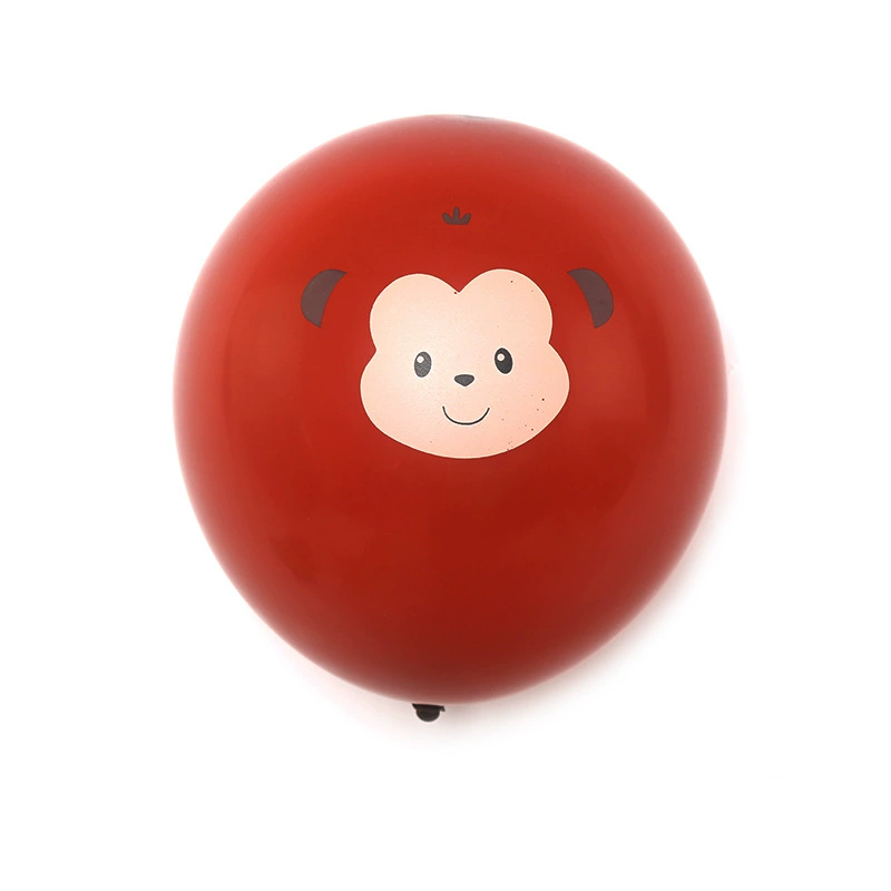 Baloane din Latex, 10/Tipla Diverse Animale, 30cm 12/set Engros