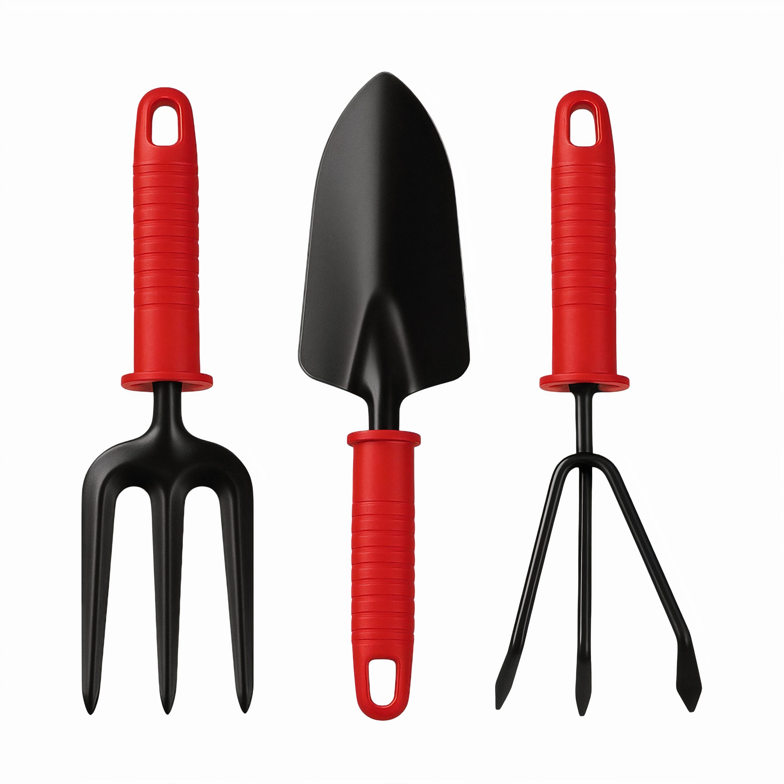 Unelte de Grădinărit 3/set, cu Maner din Plastic 21cm Diferite Modele Engros