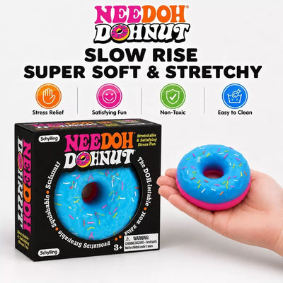 Jucărie Squishy Gogoașă 12/set, Antistres 7cm, Slow Rising, Moale și Elastică cu Glazură, Model Donut, Diferite Culori Engros