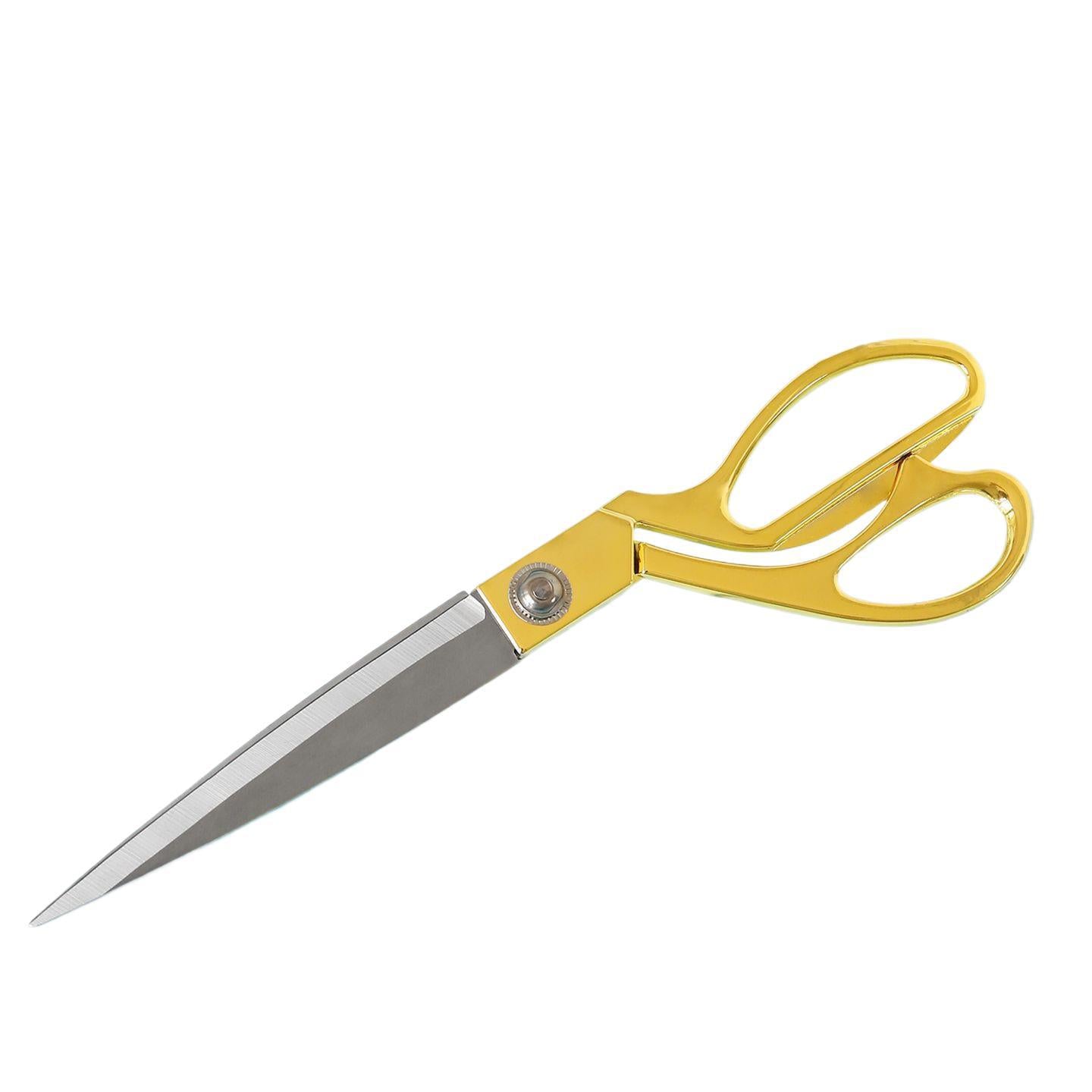 Foarfecă Profesională 26cm din Oțel Inoxidabil, Mâner Ergonomic Auriu Engros