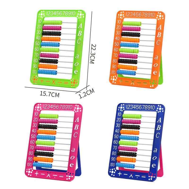 Numaratoare Scolara 23×16cm, cu Suport din Plastic, Diferite Culori Engros