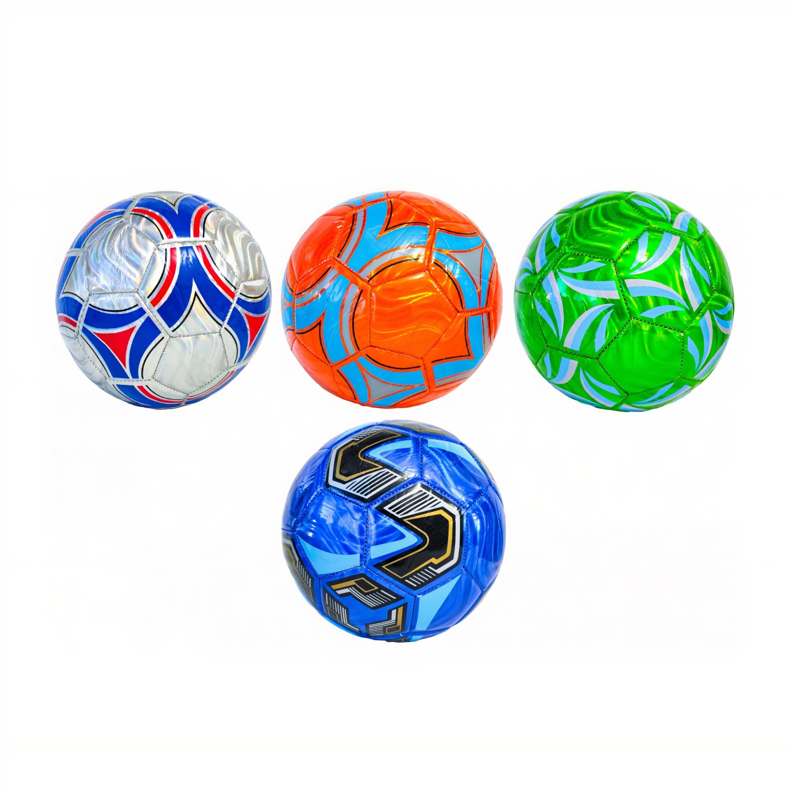 Minge de Fotbal Nr. 5 Imitatie Piele, 390g Diferite Modele Engros