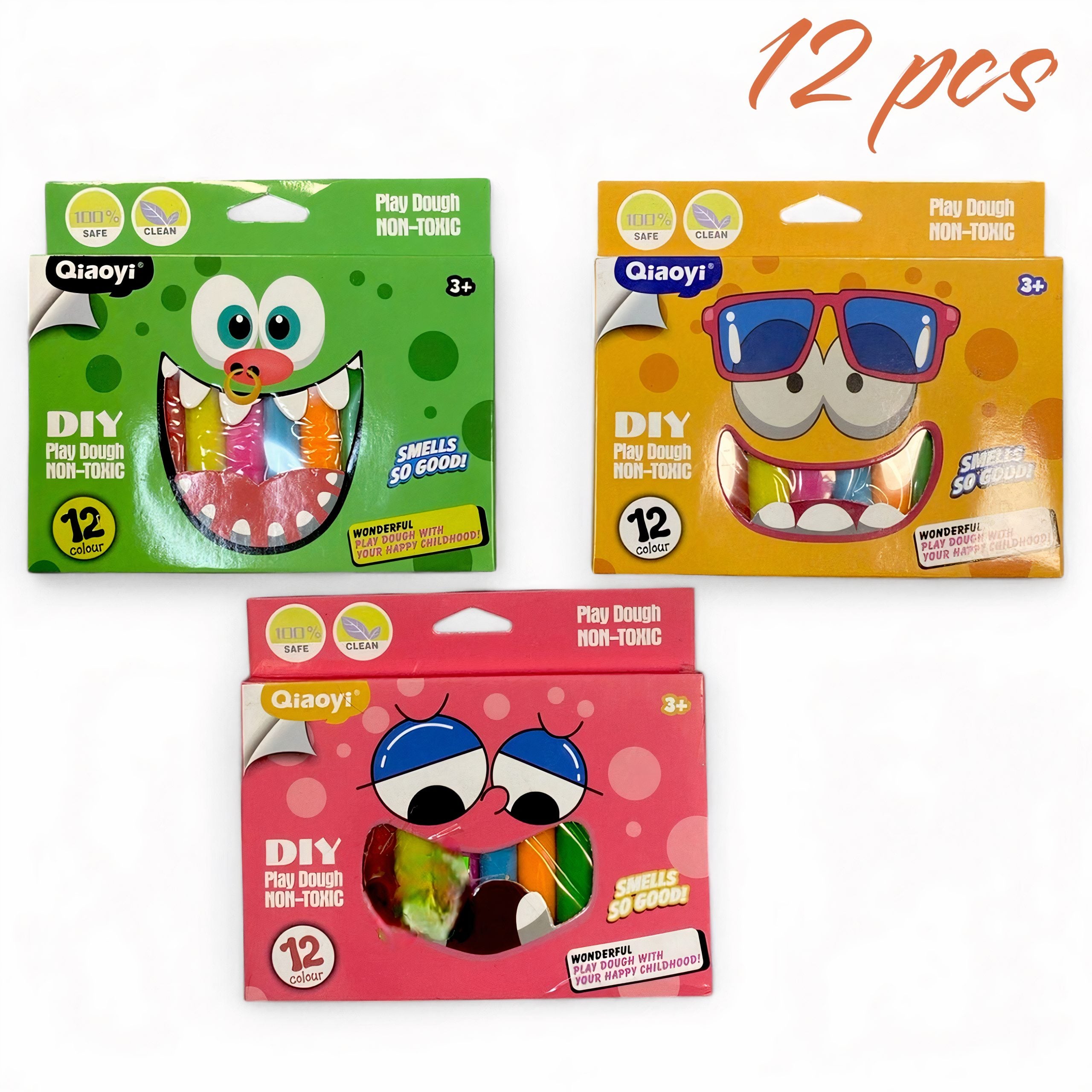 Plastelina Colorata pentru Copii 12/set Engros