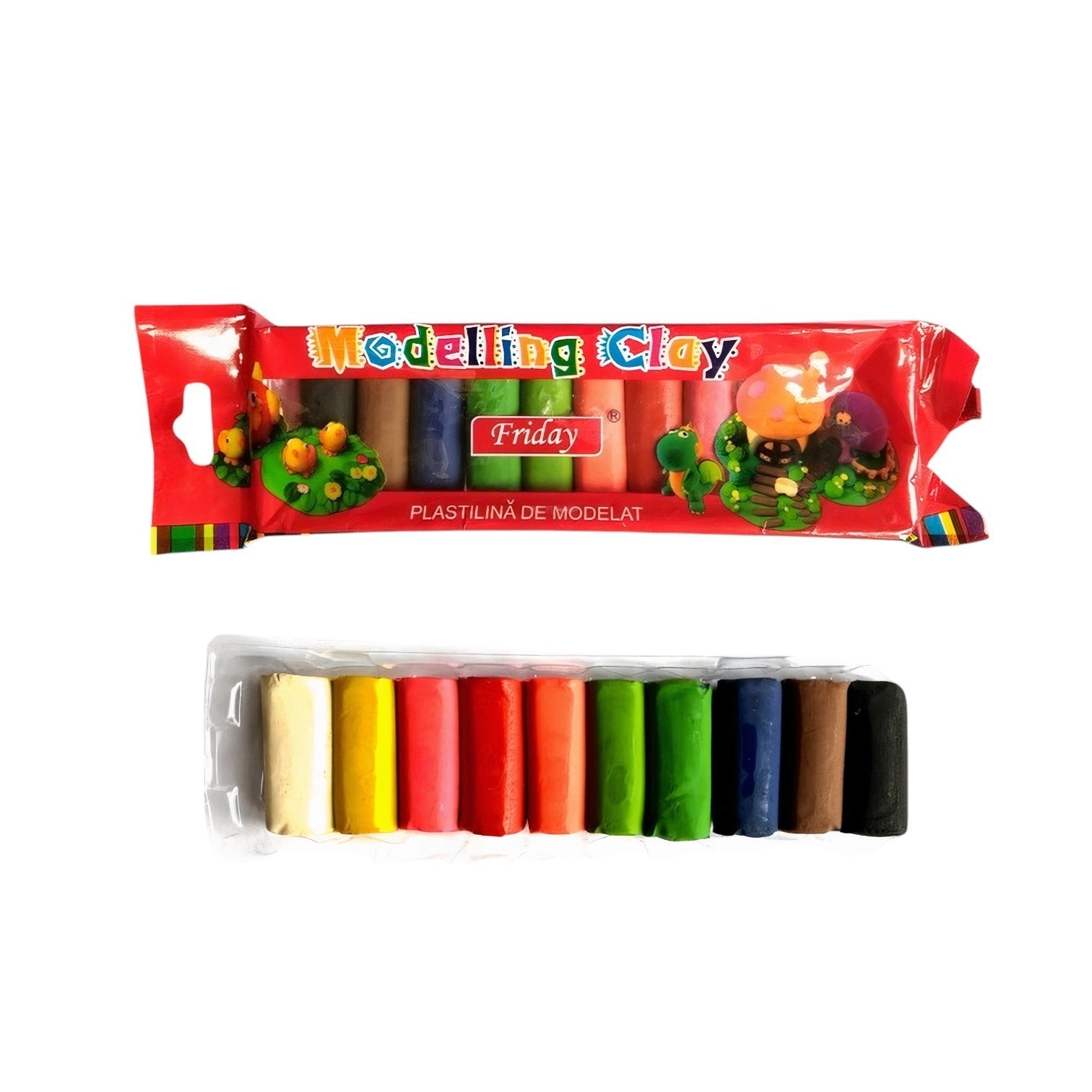 Plastelina 10 Culori 200g Engros