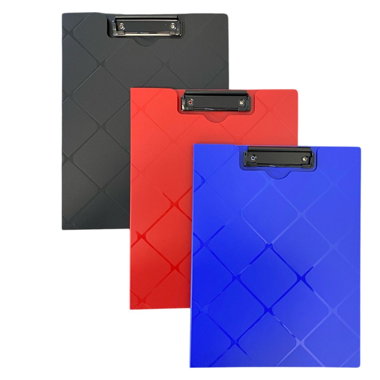 Clipboard A4 Dublu din Plastic 30x24cm, Diferite Culori Engros