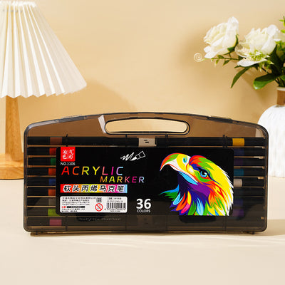 Markere Acrilice 36/set, Vârf Pensulă Soft Brush, pe Bază de Apa Engros